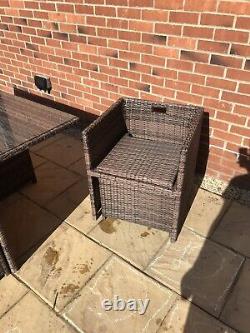 12 Seat (6+6) rattan garden furniture set