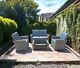 4 Piece Rattan Garden Furniture Set Sofa Outdoor Patio Wicker