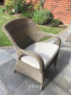 4 SEASONS 4 Seat Rattan Garden Furniture/dining set