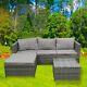 4 Seater Rattan Garden Furniture Set Table Chairs Sofa Wicker Outdoor Patio Set