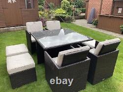 8 Seater Garden Cube Garden Furniture Set