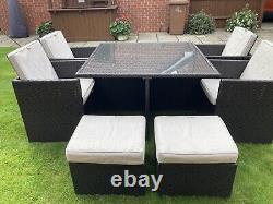 8 Seater Garden Cube Garden Furniture Set