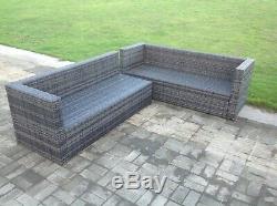 8 seater rattan corner sofa table chair furniture set outdoor garden furniture