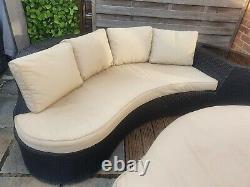 8 seater rattan garden furniture set