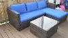Aiho Outdoor Patio Furniture Set Assembly And Review