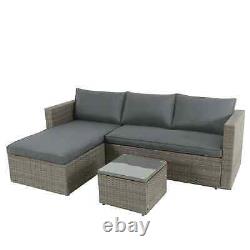 Alexandra Garden Sofa Rattan Corner Furniture Sofa Set Left/Right Facing PRG9