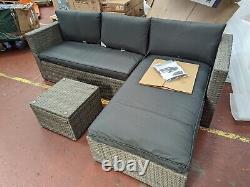 Alexandra Garden Sofa Rattan Corner Furniture Sofa Set Left/Right Facing PRG9