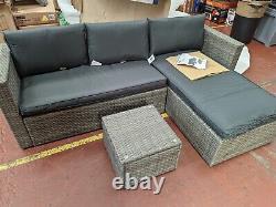 Alexandra Garden Sofa Rattan Corner Furniture Sofa Set Left/Right Facing PRG9