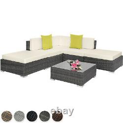 Aluminium Luxury Rattan Garden Patio Furniture Sofa Lounge Table Set Wicker New