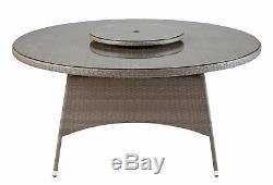 Argos Home Seychelles 6 Seater Rattan Effect Table & Chair Garden Furniture