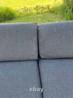 Cane-line Rattan Lounge Sofas X 2 & Table Garden Furniture Sold At 8k+