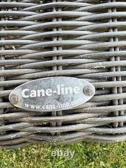 Cane-line Rattan Lounge Sofas X 2 & Table Garden Furniture Sold At 8k+