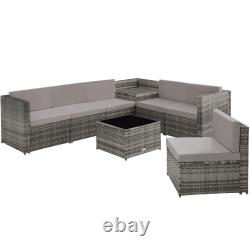 Corner Sofa Garden Furniture Table and Chairs Rattan Set Outdoor Metal Outside