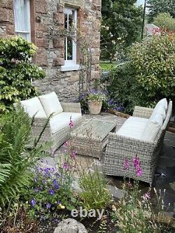 Delivered? John Lewis Dante Rattan Garden Outdoor Furniture Sofa Set Rrp £1625