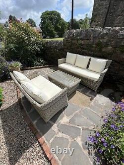 Delivered? John Lewis Dante Rattan Garden Outdoor Furniture Sofa Set Rrp £1625