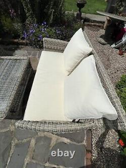 Delivered? John Lewis Dante Rattan Garden Outdoor Furniture Sofa Set Rrp £1625