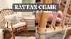 Diy Rattan Chair Makeover Furniture Thrift Flip