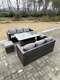 Fimous Rattan Outdoor Garden Furniture Sets Rising Table Patio Lounge Sofa Sets