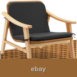 Garden Chair Furniture Patio Lawn Outdoor Chairs Outside Rattan Set Dining