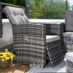 Garden Furniture Rattan Set Sofa Outdoor Patio Wicker Aluminium Table Chairs