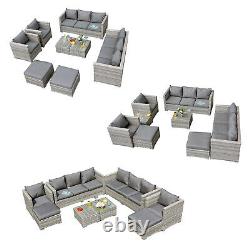 Garden Furniture Rattan Sofa Acorn 10-seater set