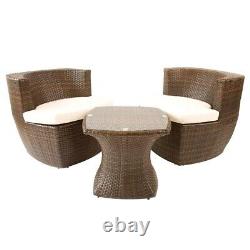 Garden Furniture Rattan Sofa Acorn Five-seater set-ocean grey