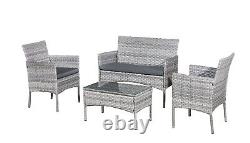 Garden Furniture Rattan Sofa Acorn Four-seater Lounge set