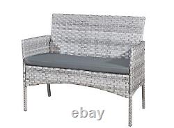 Garden Furniture Rattan Sofa Acorn Four-seater Lounge set