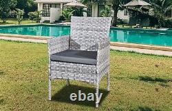 Garden Furniture Rattan Sofa Acorn Four-seater Lounge set