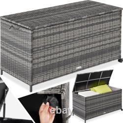 Garden Furniture Rattan Storage Box Set Aluminium Corner Balcony Cushion Box