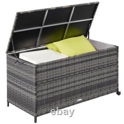 Garden Furniture Rattan Storage Box Set Aluminium Corner Balcony Cushion Box