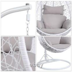 Garden Hanging Egg Swing Chair Patio Rattan Hammock Furniture Indoor Outdoor