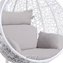 Garden Hanging Egg Swing Chair Patio Rattan Hammock Furniture Indoor Outdoor