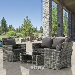 Garden Sofa Set Patio Outdoor Rattan Furniture