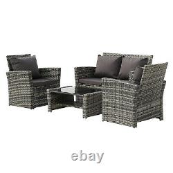 Garden Sofa Set Patio Outdoor Rattan Furniture