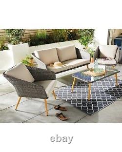 Garden furniture coffee set With Cushions
