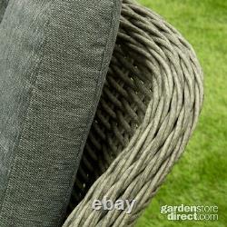 Greenwood Rattan Wicker Bistro Set Garden Furniture 5 Year Guarantee