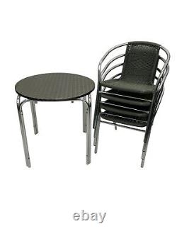 Grey Rattan Garden Furniture Set, Aluminium Patio Furniture Sets, Very Strong