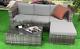 Grey Rattan Outdoor Patio Sofa Settee Set Table Armchair Garden Furniture