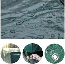 Heavy Duty Waterproof Tarpaulin Garden Furniture Cover For Rattan Table Sofa New