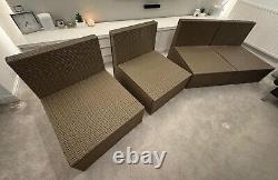 IKEA Brown Rattan Garden Furniture