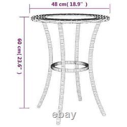 Itzcominghome Garden 5Seater Corner Sofa Patio Seat Chair Furniture345 tea table