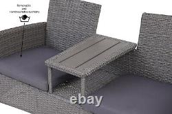 Lisbon Rattan Garden Furniture Set Patio Conservatory Indoor Outdoor