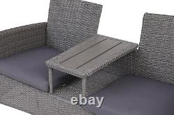 Lisbon Rattan Garden Furniture Set Patio Conservatory Indoor Outdoor