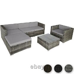 Luxury Poly Rattan Garden Furniture Sofa Set Wicker Outdoor Sofa Chair Table