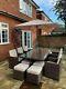 Moda 13 Piece Cube Garden Furniture Set In Excellent Condition Used