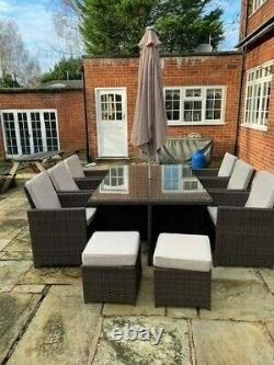 Moda 13 piece cube garden furniture Set in excellent condition used