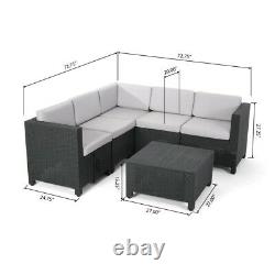 NEW CHRISTOPHER KNIGHT Corner Sofa Garden Furniture Set RRP £758 Z15 CA7