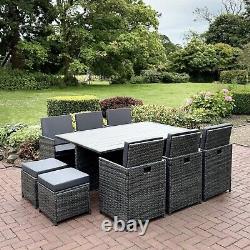 New Rattan Garden Furniture Cube Set Patio Outdoor Living Summer 2024 Collection