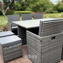 New Rattan Garden Furniture Cube Set Patio Outdoor Living Summer 2024 Collection